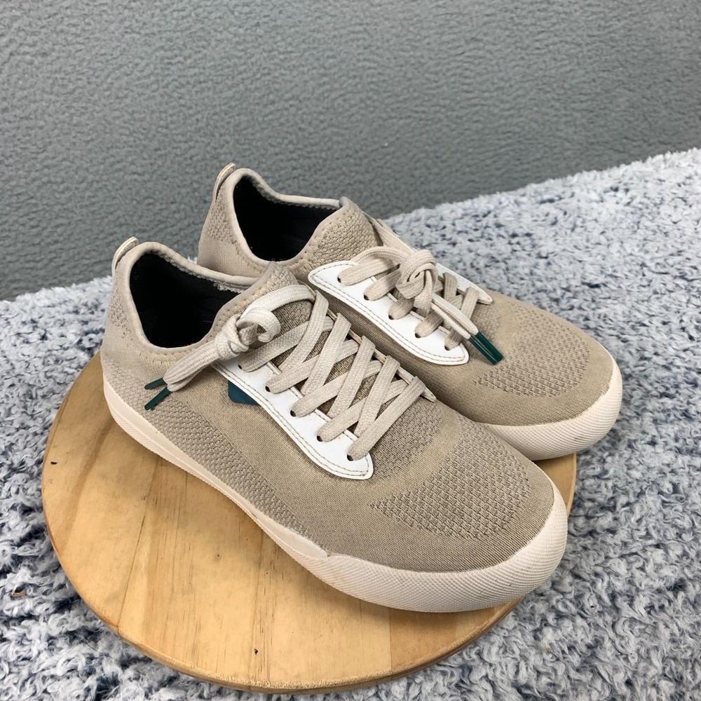 Vessi Weekend Sneaker Women's 8 Beige Lightweight Limited Edition Casual